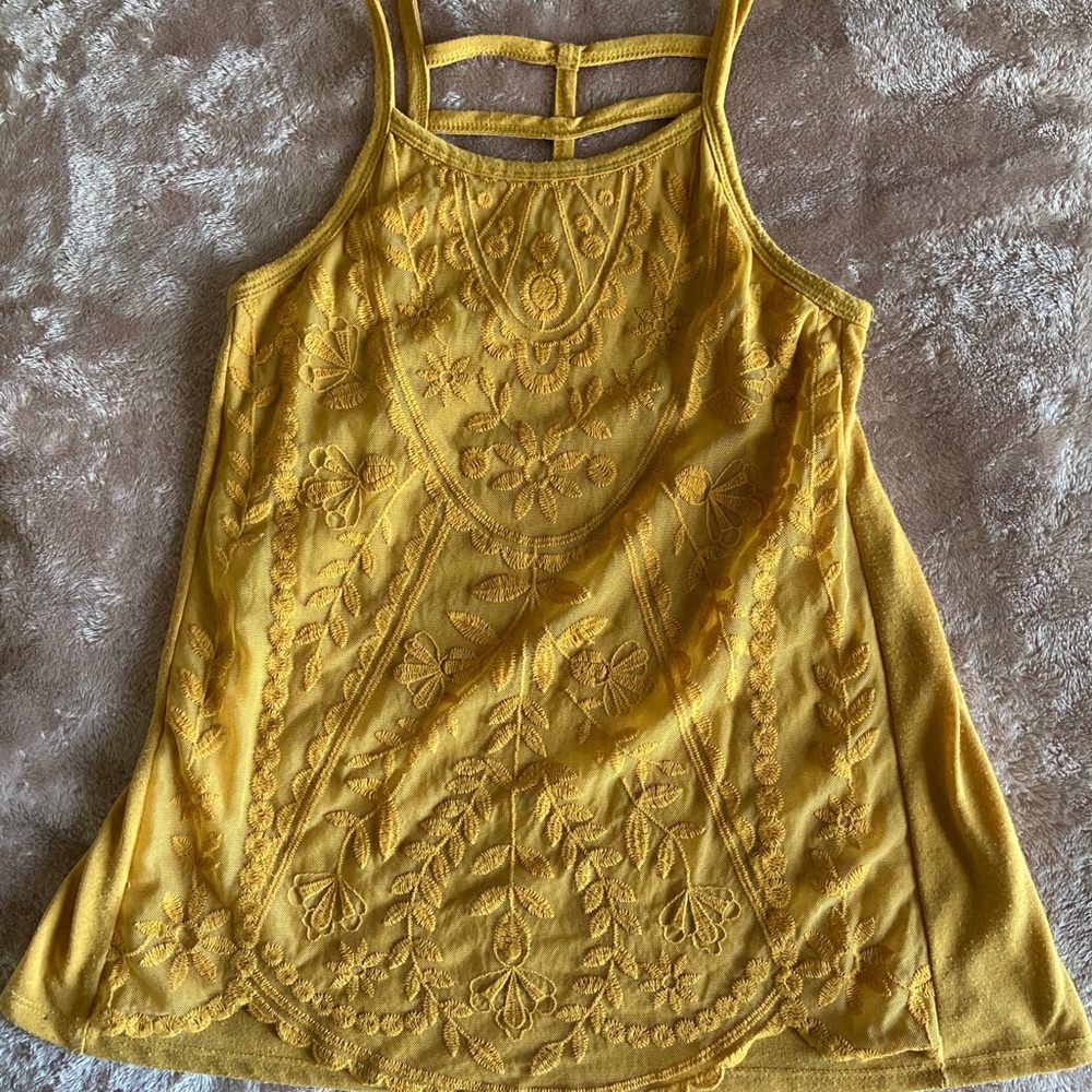 Yellow Tank Top